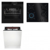 Set AEG Mastery SteamPro BSK999330T + AEG Mastery FlameLight HKB64453NB + AEG 6000 SatelliteClean FSB53907Z