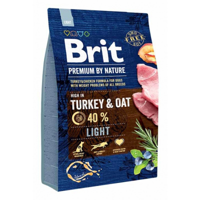 Brit Premium Dog by Nature LIGHT 3 kg
