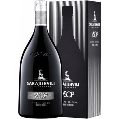 Sarajishvili VSOP Black Edition 40% 0,7l (karton)