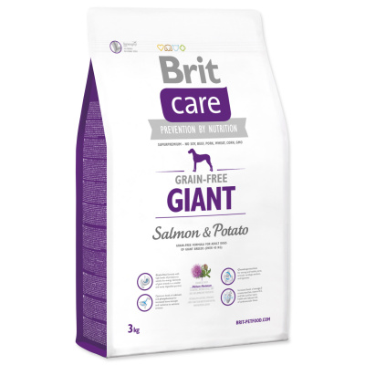 Brit Care Dog Grain-free Giant Salmon & Potato 3kg