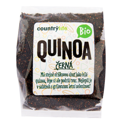Country Life Quinoa černá 250 g BIO COUNTRY LIFE