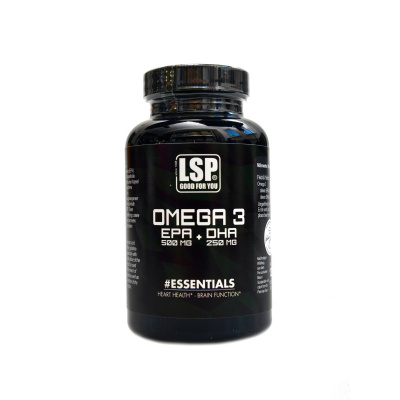 LSP nutrition Omega 3 100 kapslí 500EPA/250DHA