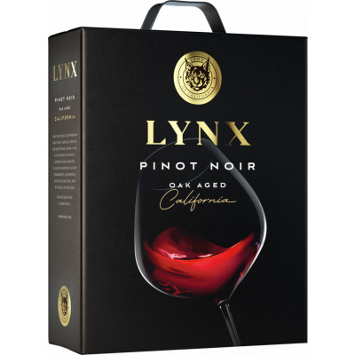 Lynx Pinot Noir California, Bag in Box, 3l