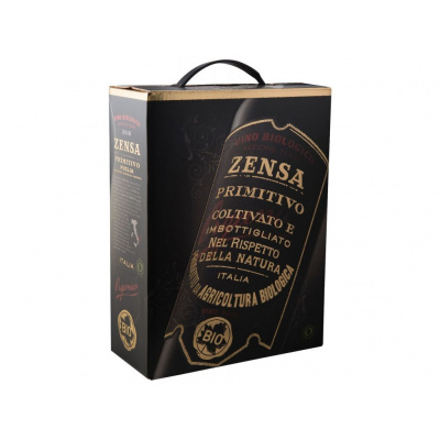 Zensa Primitivo 2022 Puglia BIO, Bag in Box, 3l