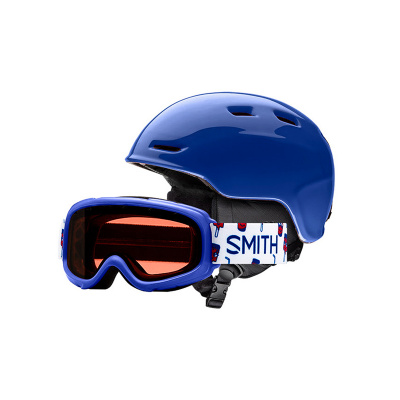 Smith ZOOM JR/GAMBLER Klein Blue / RC36 dětská helma na snowboard - 53-58