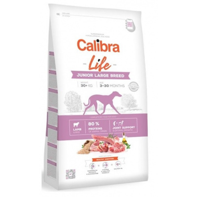 Calibra Dog Life Junior Large Breed Lamb Velikost balení kg: 2,5 kg
