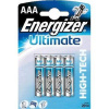 ENERGIZER Ultimate Lithium AAA 4ks, FR03_4