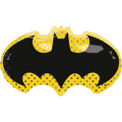 Amscan Balonek fóliový Batman logo, 76 cm