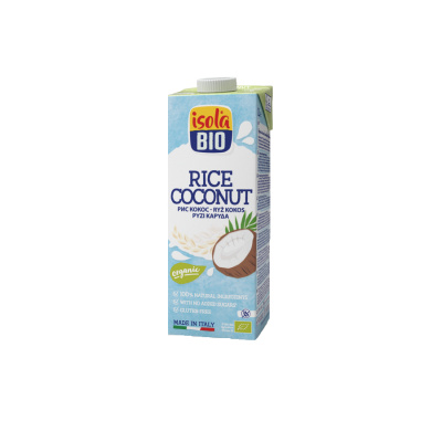 nápoj rýžový kokosový ISOLA BIO 1000 ml (nápoj rýžový kokosový ISOLA BIO 1000 ml)