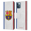 Pouzdro na mobil Apple Iphone 12 / 12 Pro - HEAD CASE - FC Barcelona - Dres hosté 23/24 2 (Otevírací obal, kryt na mobil Apple Iphone 12 / 12 Pro - Fotbalový klub FC BARCELONA Hosté dres bílá 2023/202