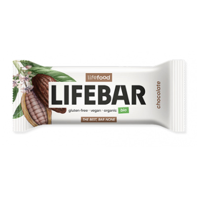 Lifefood Lifebar tyčinka čokoládová raw bio 40g