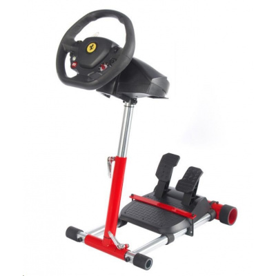 Wheel Stand Pro, stojan na volant a pedály pro Thrustmaster SPIDER, T80/T100,T150,F458/F430, červený