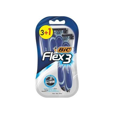 Bic Flex3 pánské holící strojky 3+1 ks