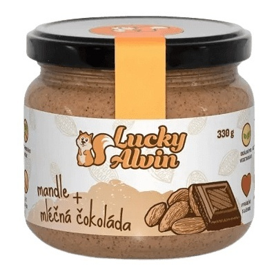 Lucky Alvin Mandlový krém s mléčnou čokoládou 330 g