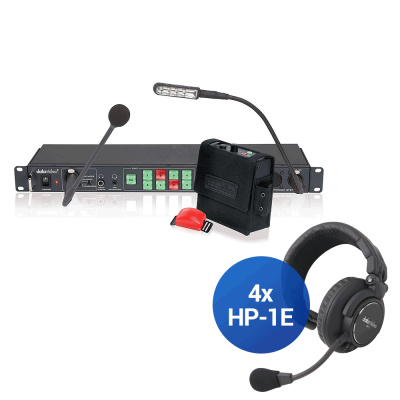 Datavideo ITC-100 + 4x náhlavní souprava HP-1E