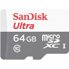 Paměťová karta Sandisk MicroSDXC 64GB Ultra (80MB/s, Class 10 UHS-I, Android) (SDSQUNR-064G-GN3MN)