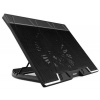 Zalman chladič notebooku ZM-NS3000 / pro notebooky do 17" / naklápěcí / USB Hub / USB / černý, ZM-NS3000