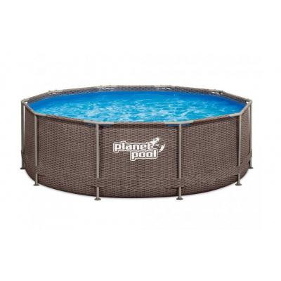 Bazén Planet Pool FRAME ratan - 366 x 99 cm