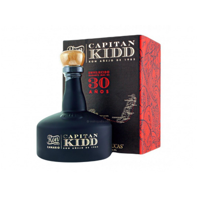 Arehucas Capitan Kidd 30 yo 40% 0,7 l (kazeta)