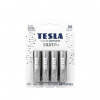 Alkal. baterie Tesla SILVER+ LR6, typ AA, 4 ks
