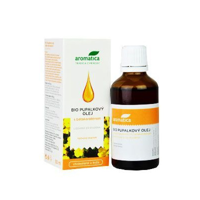 Pupalkový olej s vit E a beta-karot 50ml Aromatica