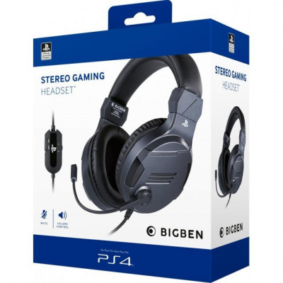 BigBen Stereo Headset V3, PS4OFHEADSETV3TITAN