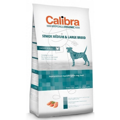 Calibra Dog HA Senior Medium & Large Chicken 14kg