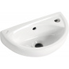 Aqualine Umývátko keramické AQUALINE-OVAL 390x230 mm /TP040/