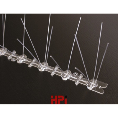 HPI Pás s trny proti ptákům – délka hrotů 100-108 mm, průměr 1,3 mm typ 104 - polykarbonát/nerez (ks)