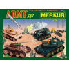 Stavebnice MERKUR Army Set 657ks 2 vrstvy v krabici 36x27x5,5cm