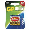 Baterie GP Ultra Plus Alkaline AAA 4ks (Alkalická baterie GP Ultra Plus LR03 (AAA), 4 ks v blistru ; Baterie AAA mikrotužka 1,5V 4 kusy GP Ultra plus blistr (GP LR03) Alkalická baterie ; baterka)