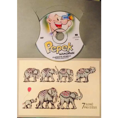 Pepek námořník - Klasické příběhy - DVD /dárkový obal/