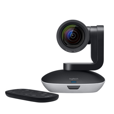 Logitech PTZ Pro 2 - Videoconferencing camera - PTZ - barevný - 1920 x 1080 - 1080p - motorizovaný - USB - H.264 960-001186