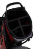 TaylorMade bag stand Flextech Waterproof 22 STEALTH černo červený