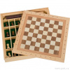 Goki Šachy, dáma a mlýn v dřevěném boxu 34x34 cm