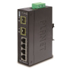PLANET Technology Planet ISW-621TF, 4x 10/100Base-TX+ 2x 100FX SFP, DIN, IP30, -40 až 75 st.C ISW-621TF