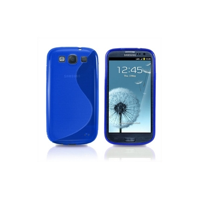 Silikonový obal Samsung i9301 Galaxy S III Neo - modrý