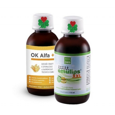 OKG OK Alfa 115 ml+ Emulips XXL Anýz 115 ml