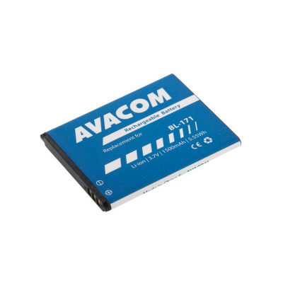 AVACOM GSLE-BL171-1500 Li-Ion 3,7V 1500mAh - neoriginální - Baterie do mobilu Lenovo A356 Li-Ion 3,7V 1500mAh (náhrada BL171)