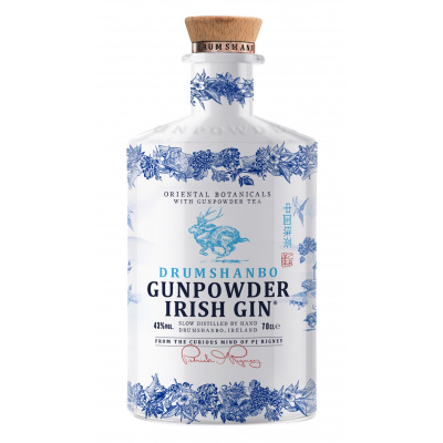 Drumshanbo Gunpowder Irish Gin Ceramic 43% 0,7 l (holá láhev)