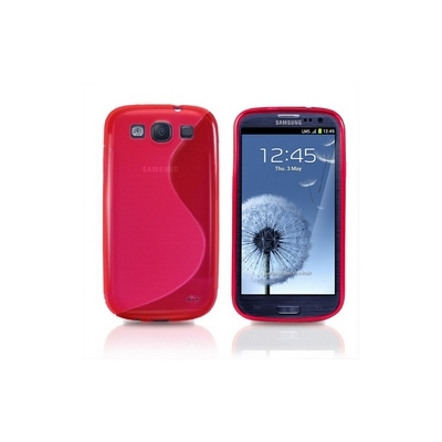 Silikonový obal Samsung i9301 Galaxy S III Neo - růžový