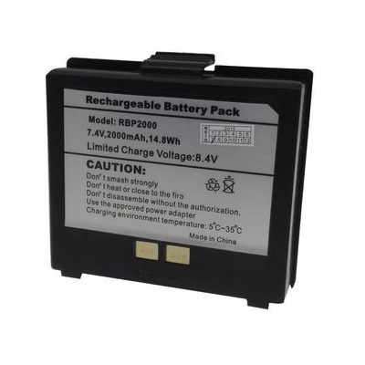 Cashino náhradní Li-ion baterie 2000mAh k přenosným tiskárnám PTP-II a PTP-III (SBA)