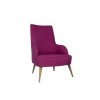 Atelier del Sofa Wing Chair Folly Island - Purple