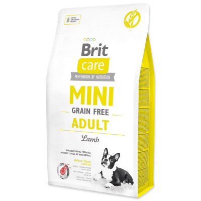 Krmivo Brit Care Mini Grain Free Adult Lamb 2kg-KS