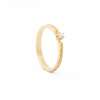 Zlatý zásnubní prsten Soča s diamantem od Ondřeje Stáry Pro ni: 47