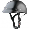 Braincap černá matná helma na chopper, přilba na motorku M
