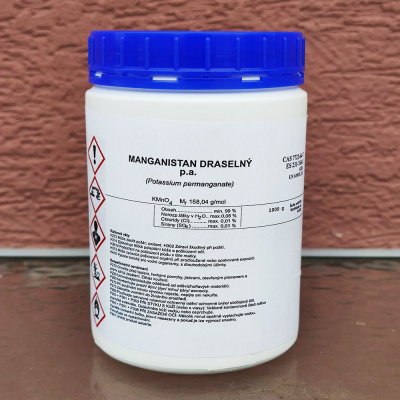 Manganistan draselný p.a. - 1000 g (hypermangan)