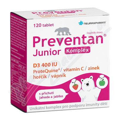 Preventan Junior Komplex D3 400IU—120 tablet