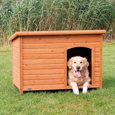 TRIXIE Bouda pro psa, dřevěná, rovná střecha, L 116x82x79 cm