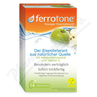 Nelsons Ferrotone jablko s vitaminem C 14 x 20 ml